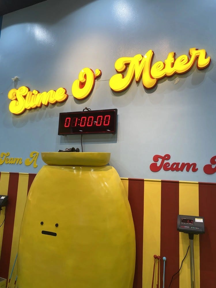 Gootopia Slime O' Meter at Gootopia