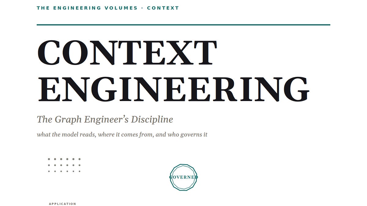 Context & Graph Engineering - The Book