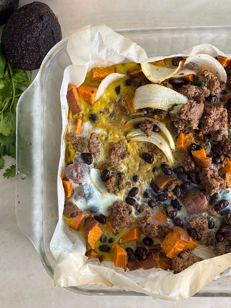 3 easy weeknight dinners, 1 prep-ahead breakfast casserole, a high-protein dessert