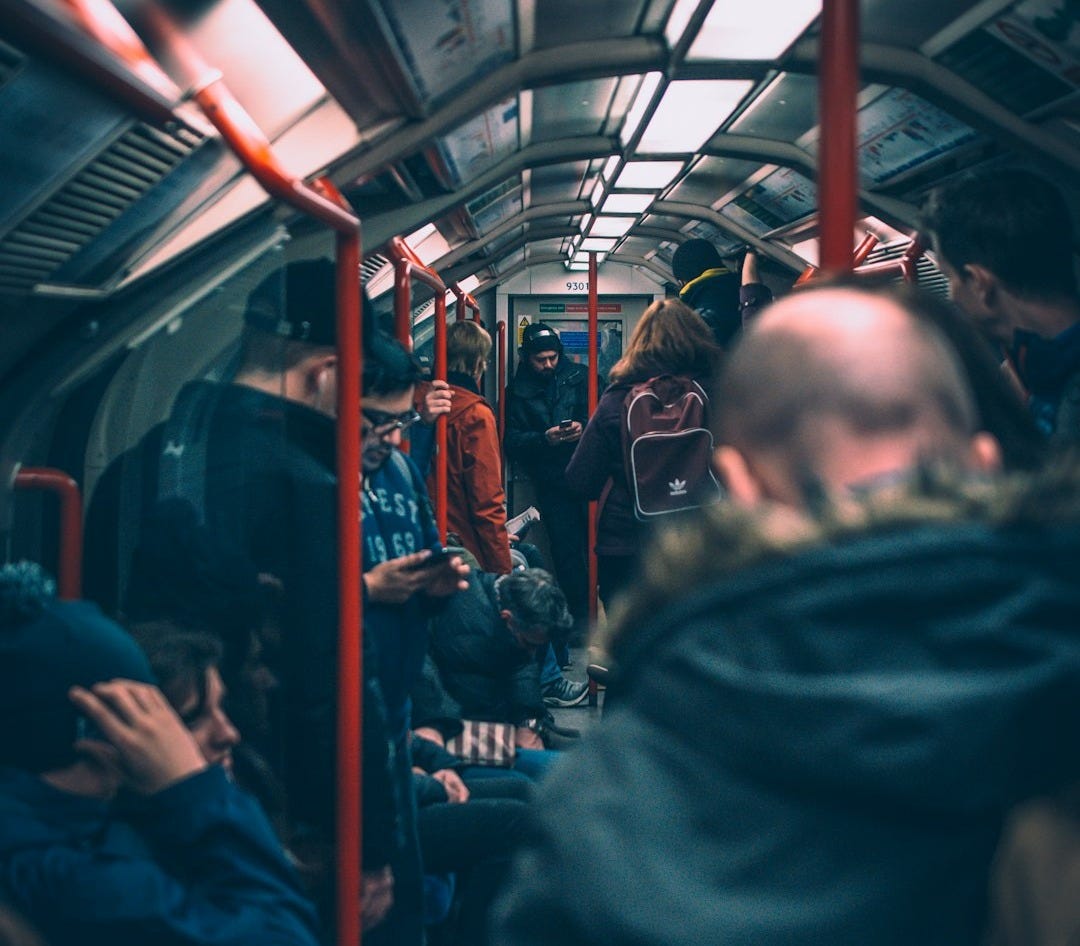 people inside train people inside train