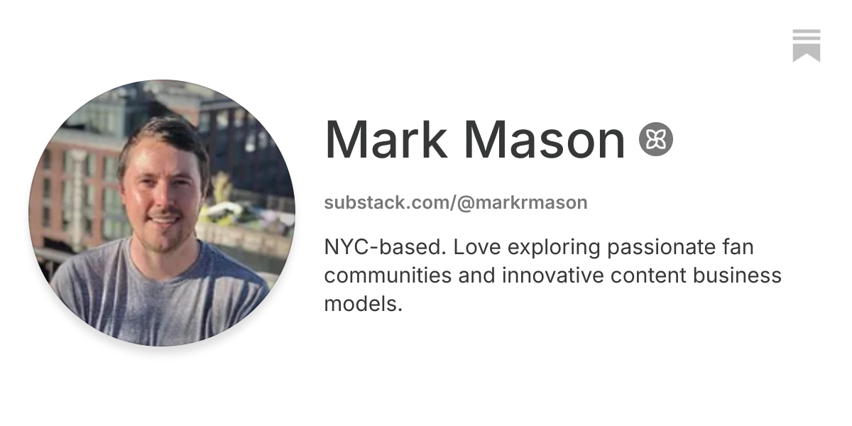 Mark Mason | Substack