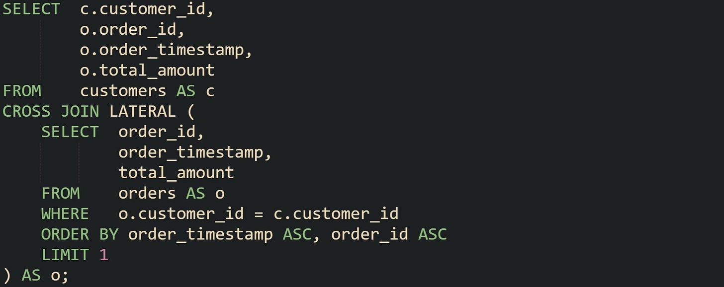 How to Make a Query to Get the First and Last Row in SQL