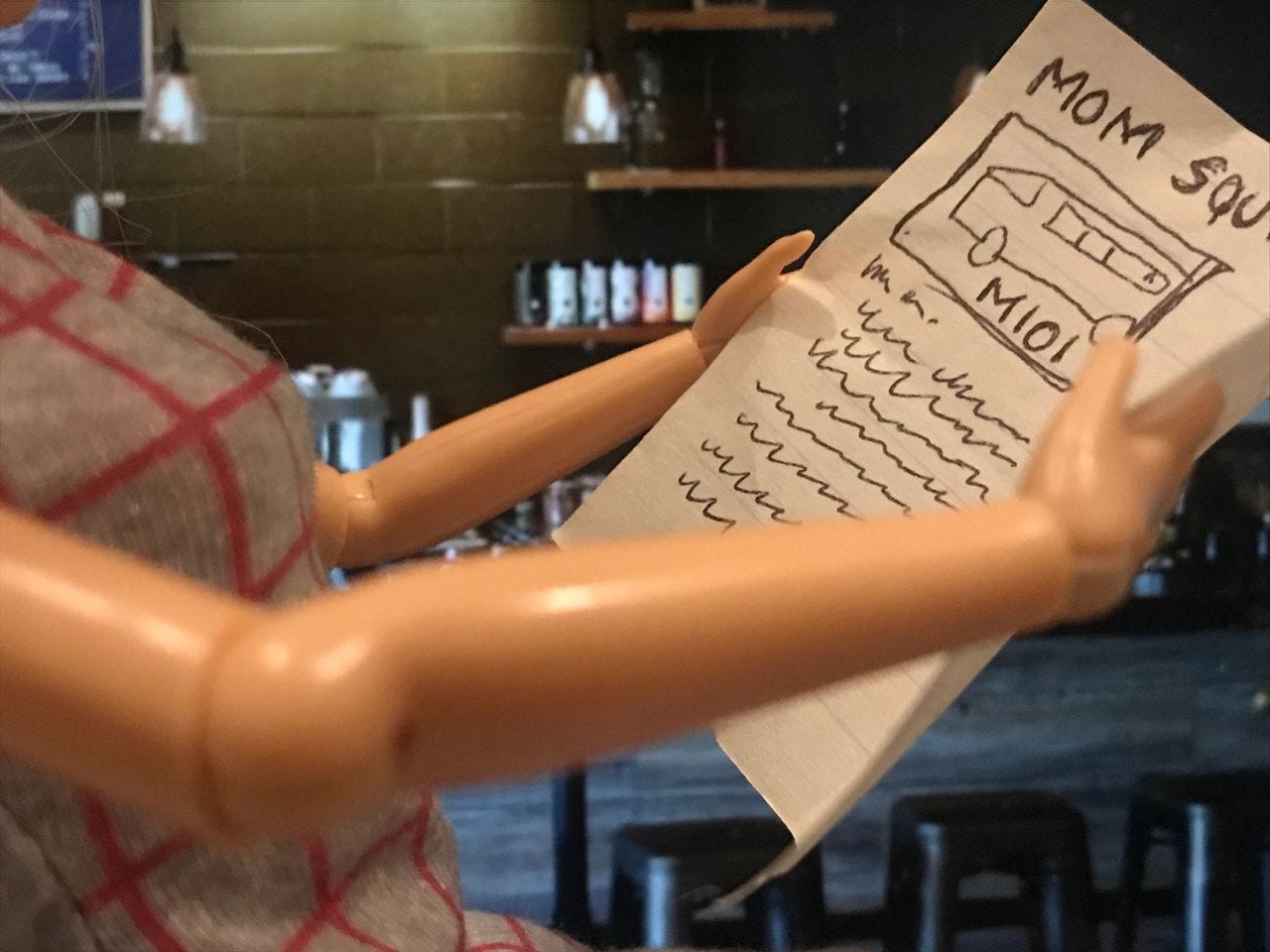 Headline: NBD: MIDDLE AGED MOM SQUISHED BY DOWNTOWN BUS 