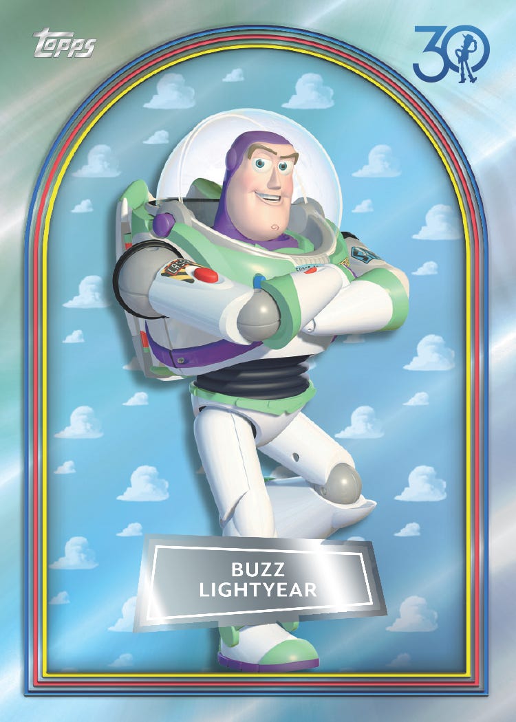 2025 Topps 30 Years of Toy Story Just a Baby Dive, Not a Deep One