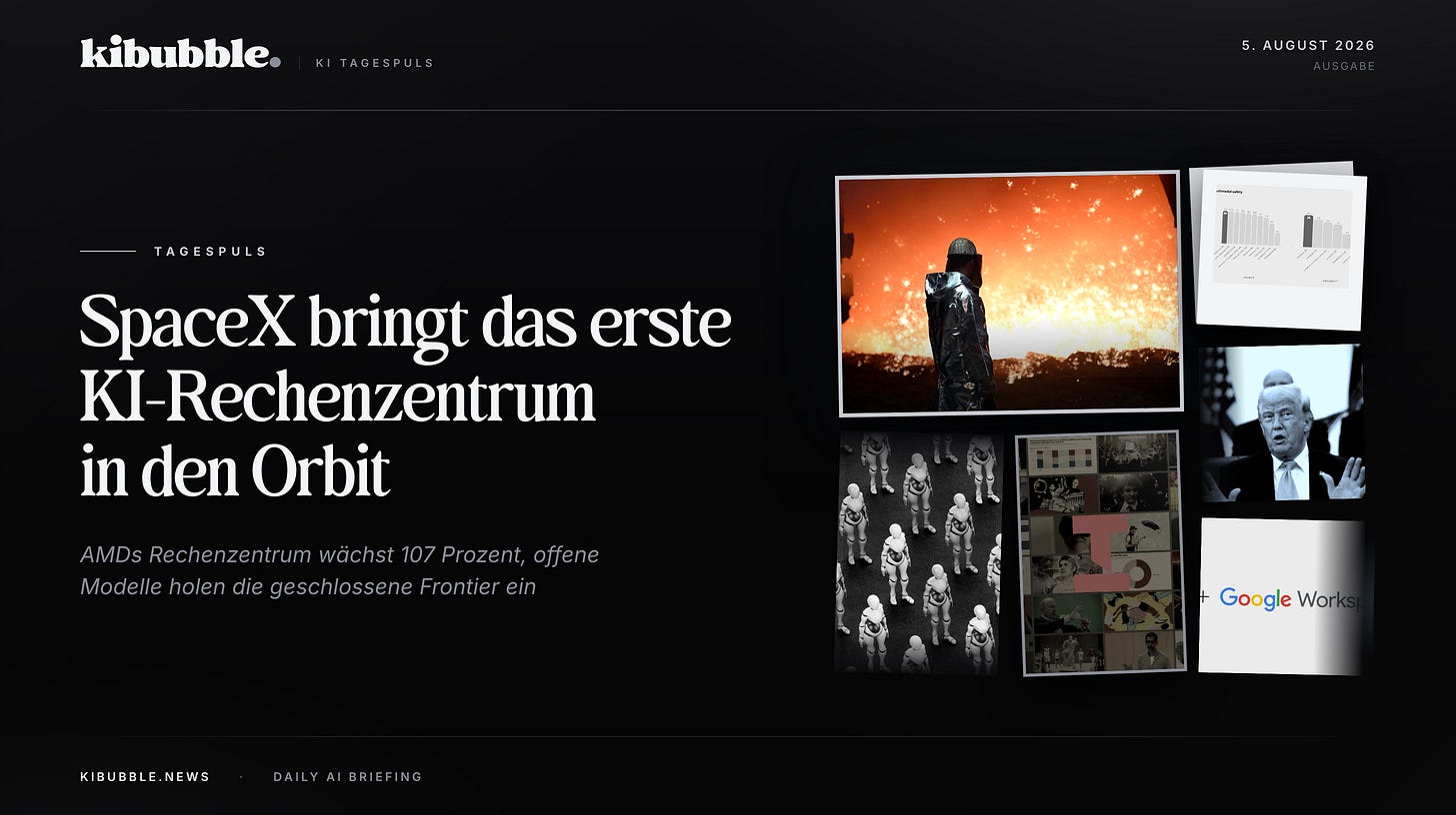 Compute wird zur Landnahme: SpaceX bringt KI in den Orbit Compute wird zur Landnahme: SpaceX bringt KI in den Orbit