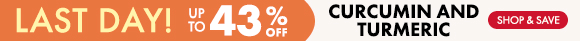 Get up to 43% Off on Curcumin and Turmeric Get up to 43% Off on Curcumin and Turmeric