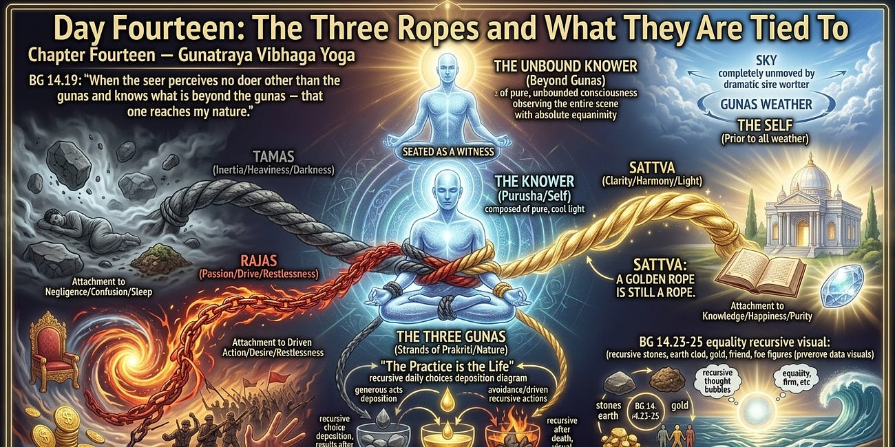 The Three Ropes and What They Are Tied To