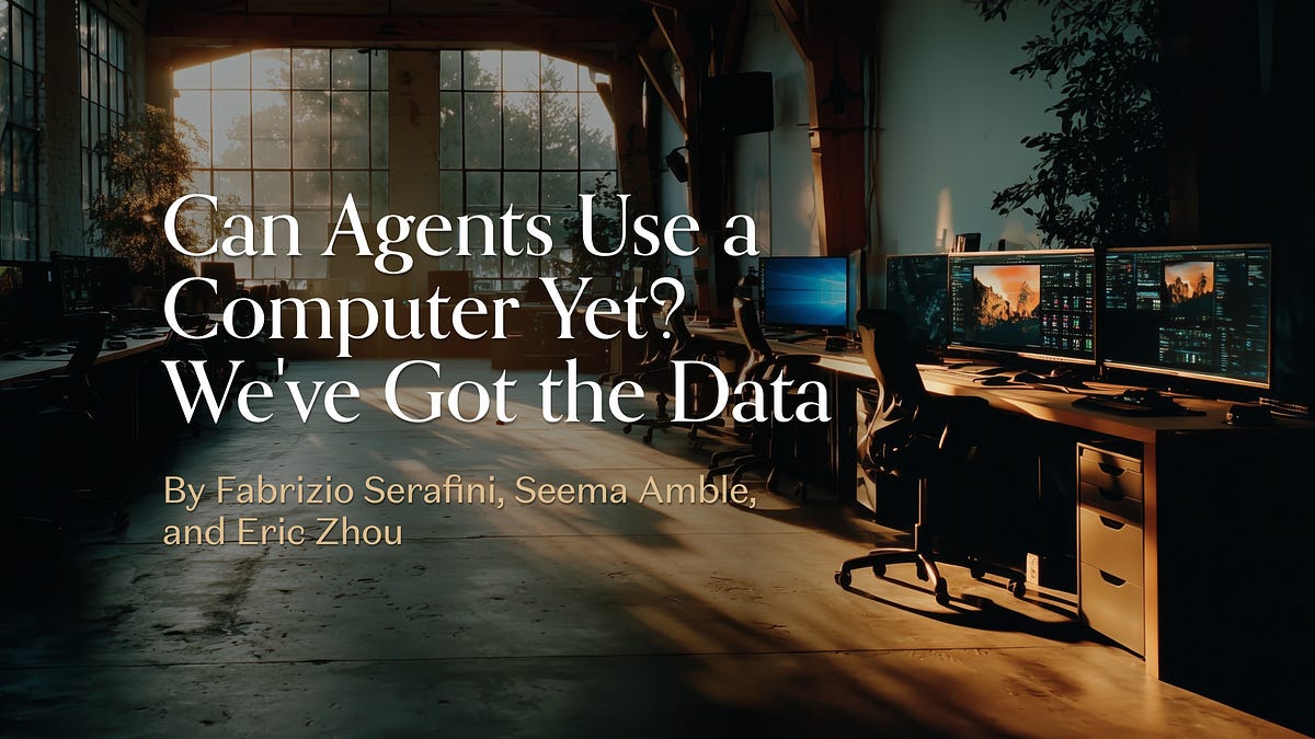 Can Agents Use a Computer Yet? We've Got the Data