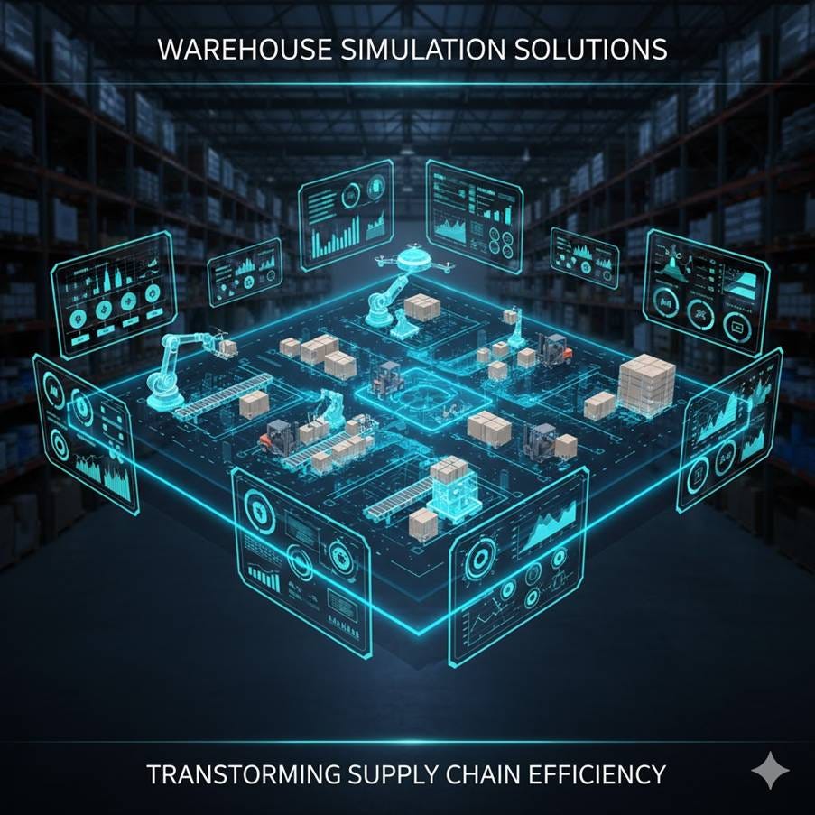 How Warehouse Simulation Solutions Are Transforming Supply Chain Efficiency