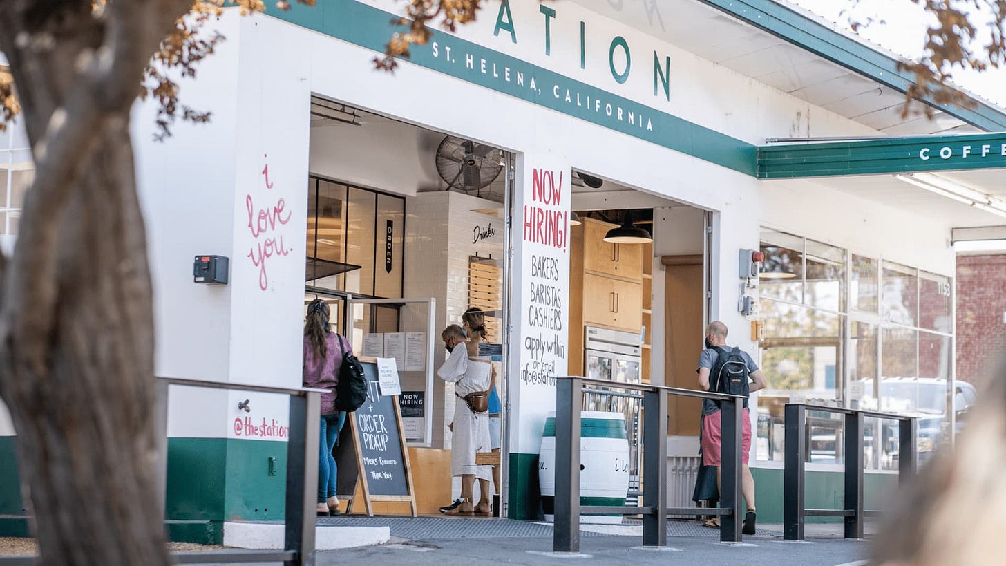 Station St. Helena | St. Helena | Napa Valley's Main Street | CA Station St. Helena | St. Helena | Napa Valley's Main Street | CA