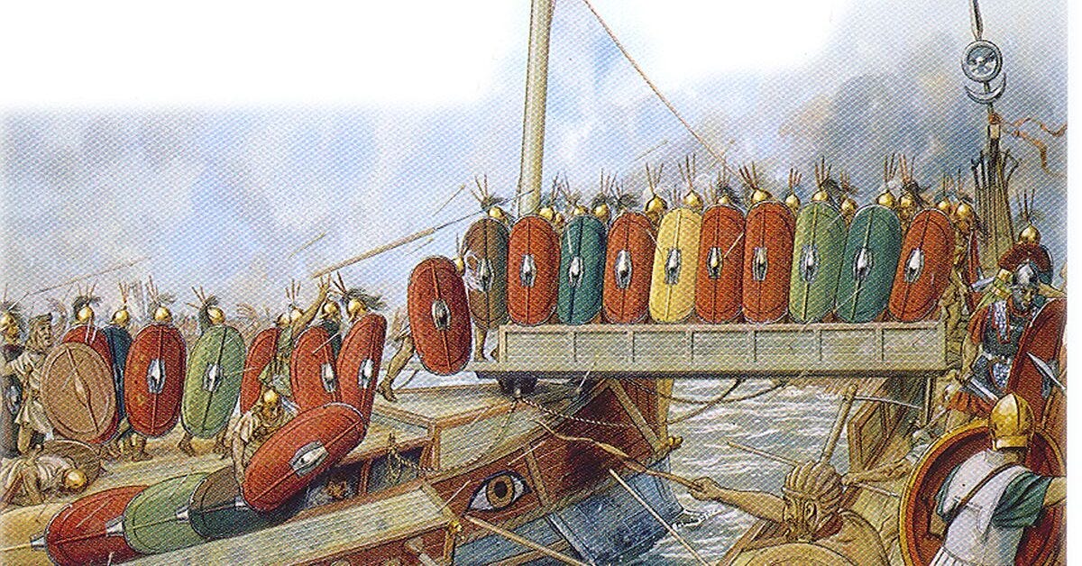 Corvus - Roman method of fighting at sea « IMPERIUM ROMANUM