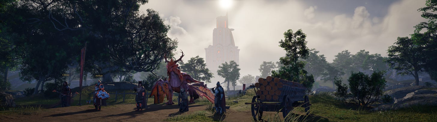 Widescreen in-game screenshot of players Widescreen in-game screenshot of players