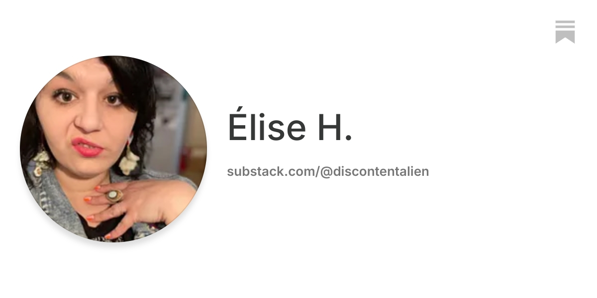 Élise H. | Substack