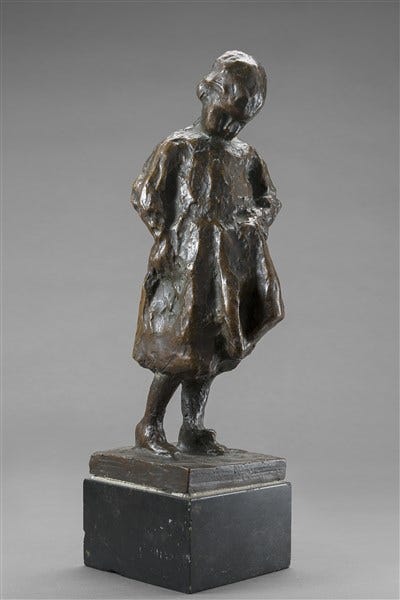 Eugenio Pellini "Il broncio" scutura in bronzo (h cm 27) poggiante su base  in m | Il Ponte Casa d'Aste | ArsValue.com