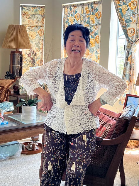 My mom's 90th birthday