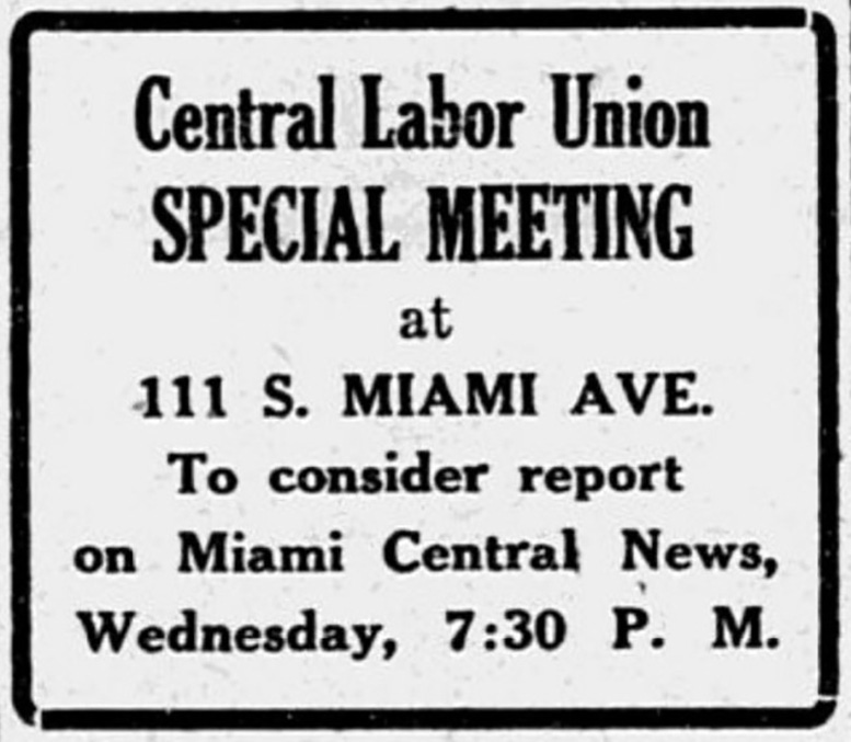  Figure 2: Ad for meeting of socialists on June 20, 1921