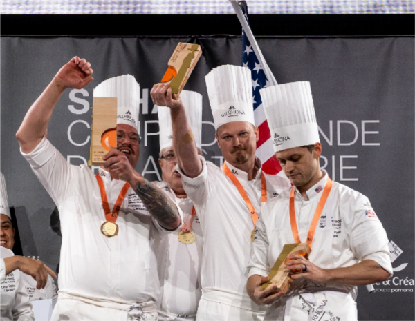 Pastry Team USA Captures Gold at the Coup du Monde de la Pâtisserie Photo: Nicolas Reynaud