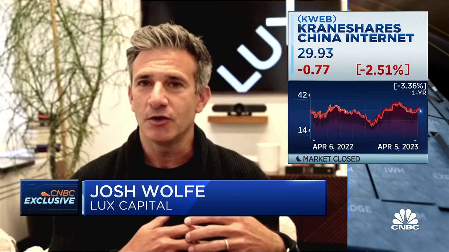 Lux Capital's Josh Wolfe says he isn't 'too optimistic' on Chips Act