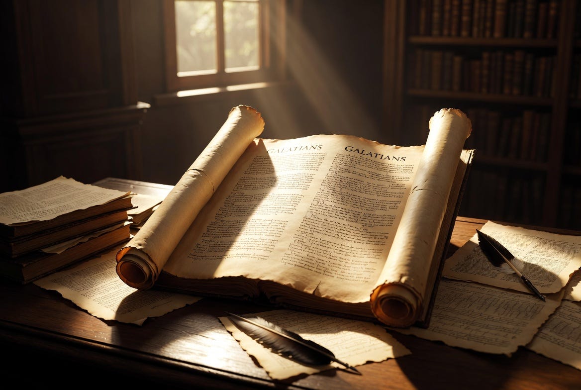 Galatians 4 verse 17