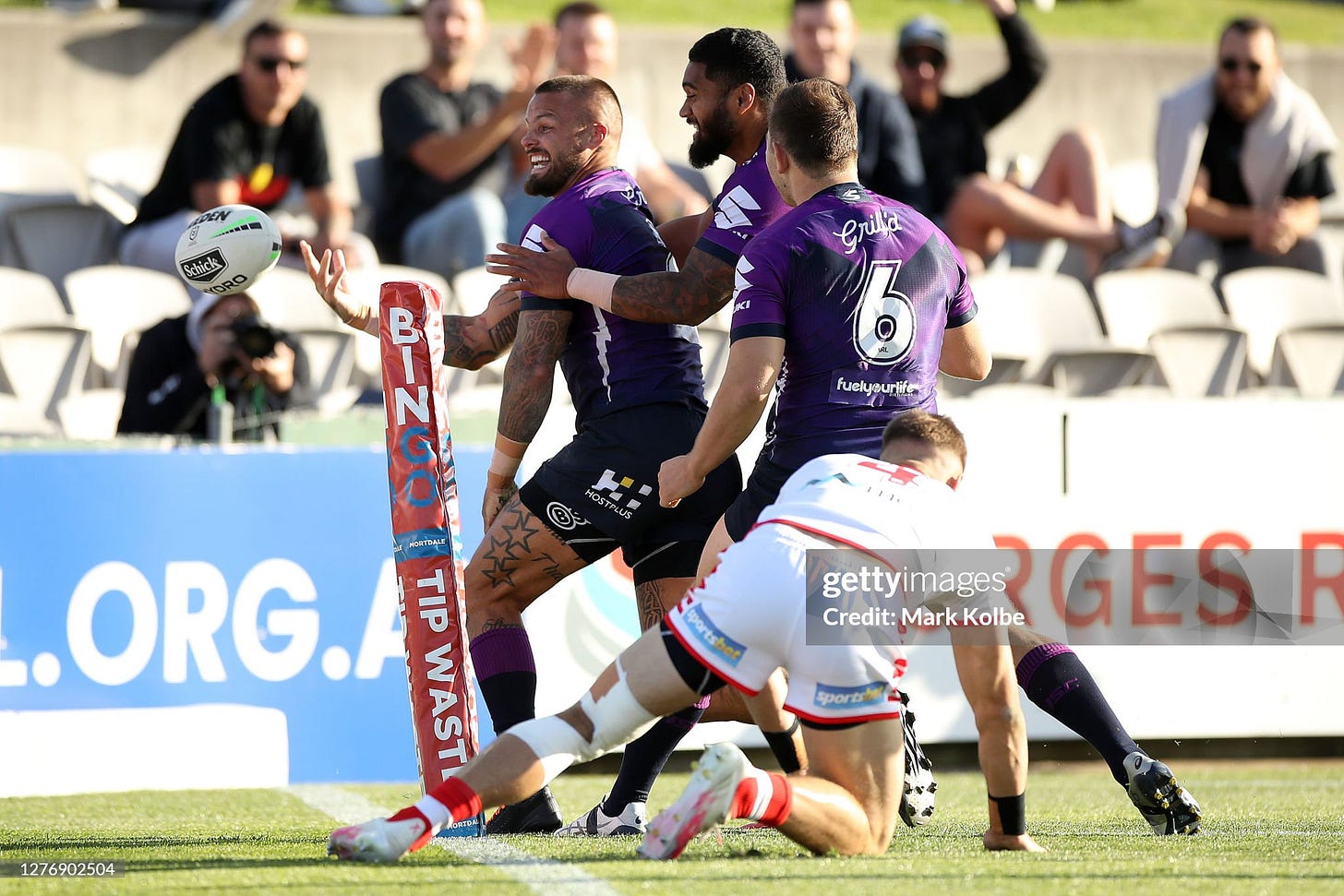 NRL Rd 20 - Dragons v Storm