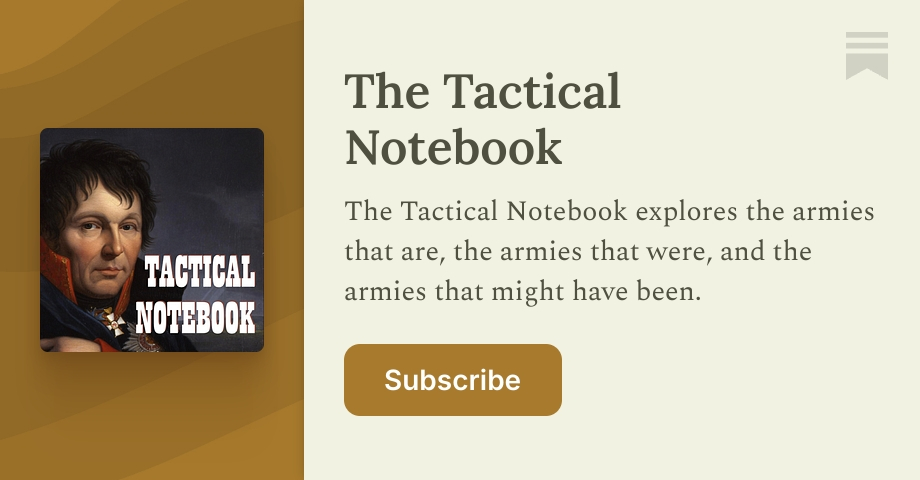 The Tactical Notebook | Bruce Ivar Gudmundsson | Substack