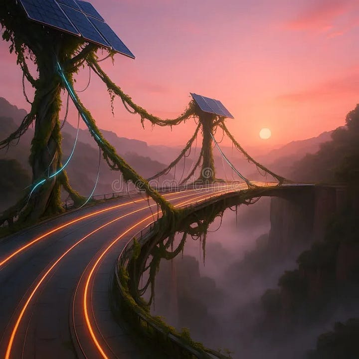 The Solarpunk city concept