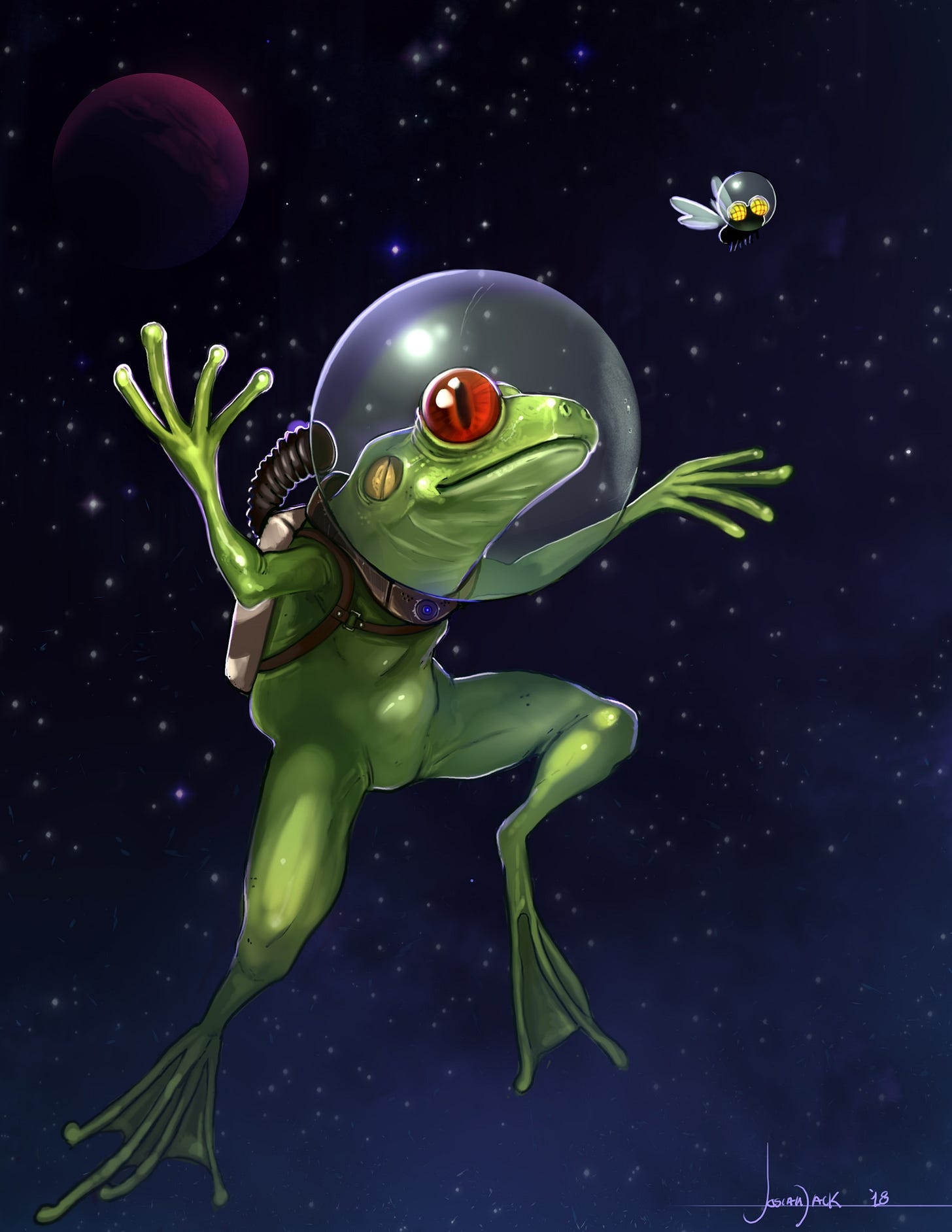 ArtStation - Space Frog