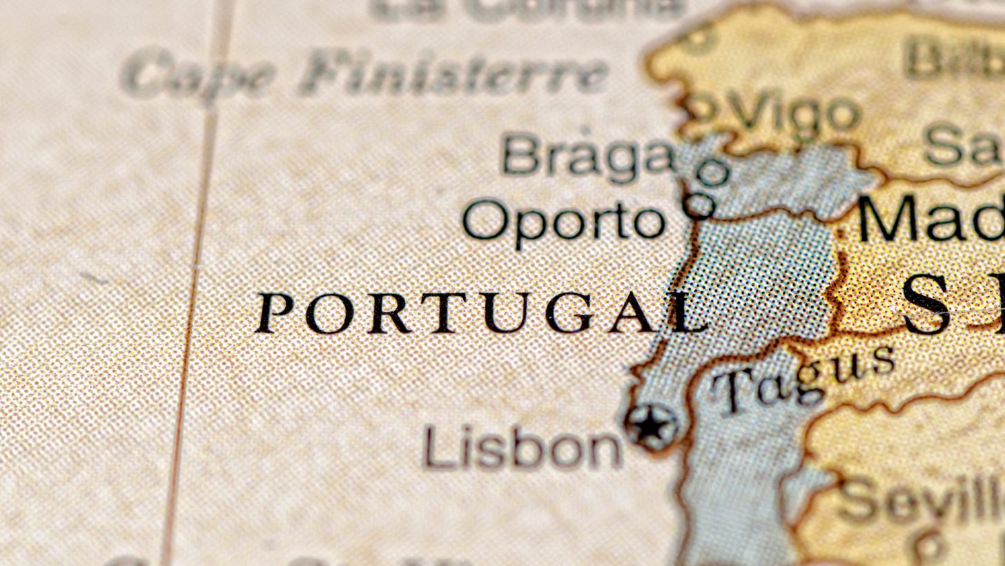 Inesperada - map of Portugal Inesperada - map of Portugal