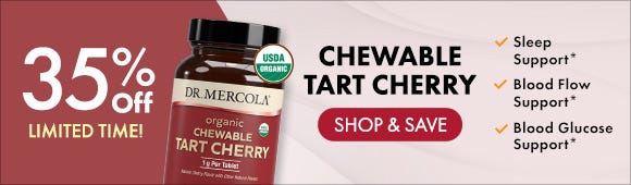 Get 35% Off on Chewable Tart Cherry