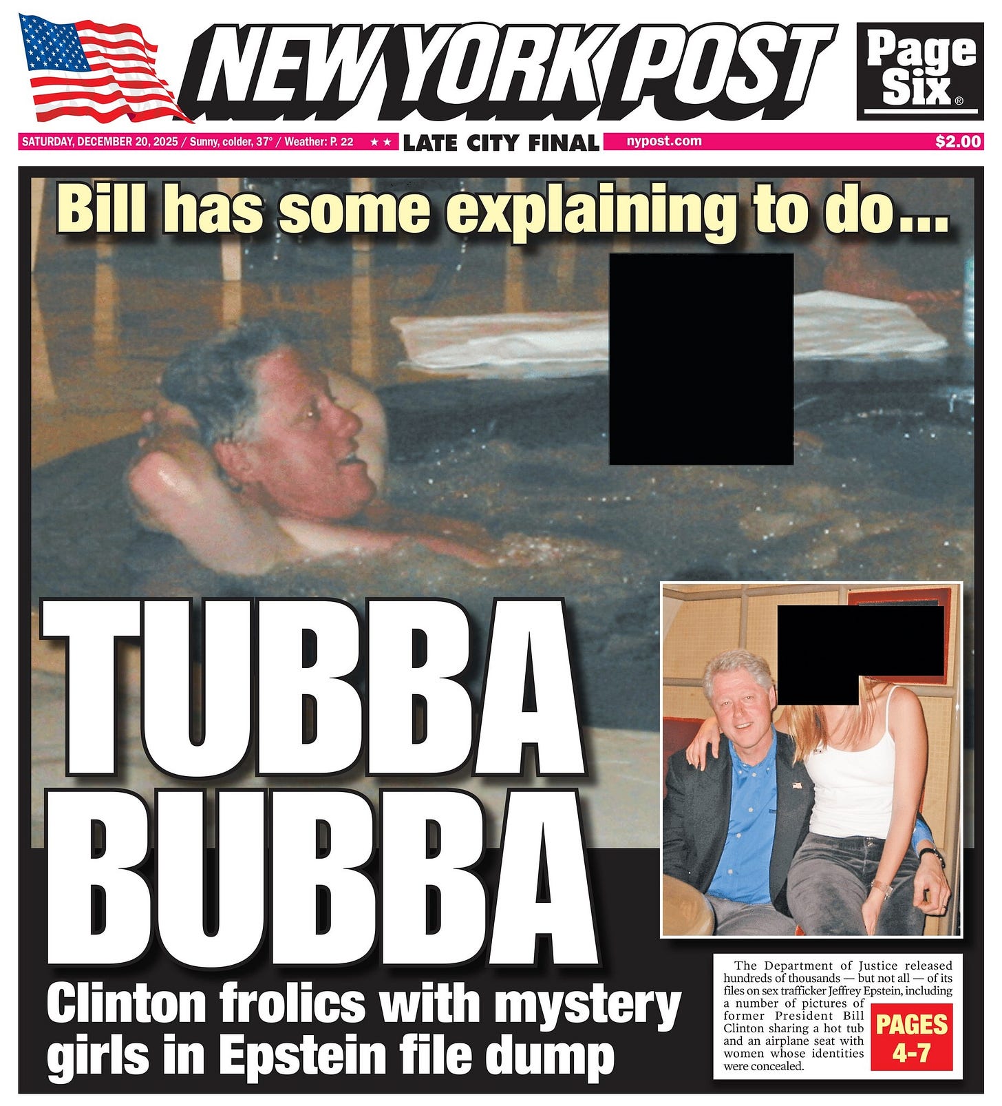 Hoe de Epstein-dossiers alwéér herinneren aan de schandalen rond Bill  Clinton: van Slick Willy tot Tubba Bubba | Humo: The Wild Site