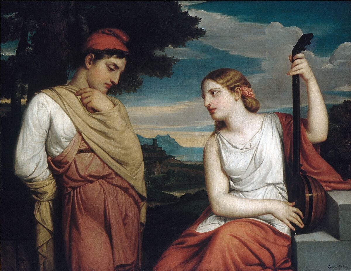 Henry Peters Gray - The Greek Lovers - American - The Metropolitan Museum of Art Henry Peters Gray - The Greek Lovers - American - The Metropolitan Museum of Art