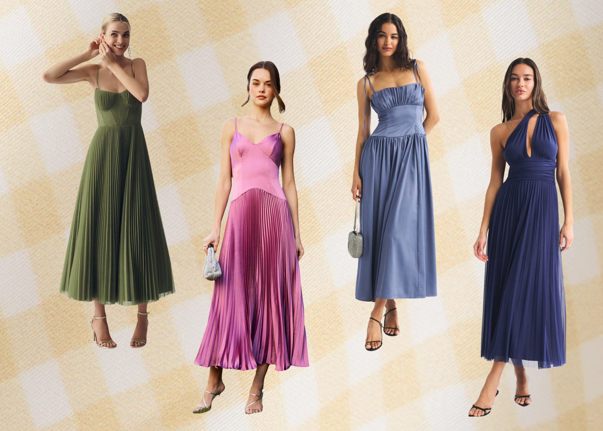 princess polly baby blue dress YATHON Women's Elegant Bow Tie Swing Casual Party Dresses Vintage Ruched  Stretchy A-line Skater Dress, Yt006-navy, M price in UAE | Amazon UAE main image 0