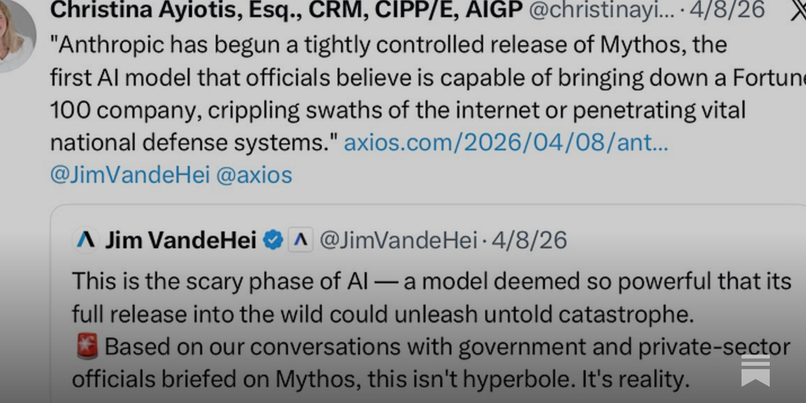 The revenge of Claude Mythos