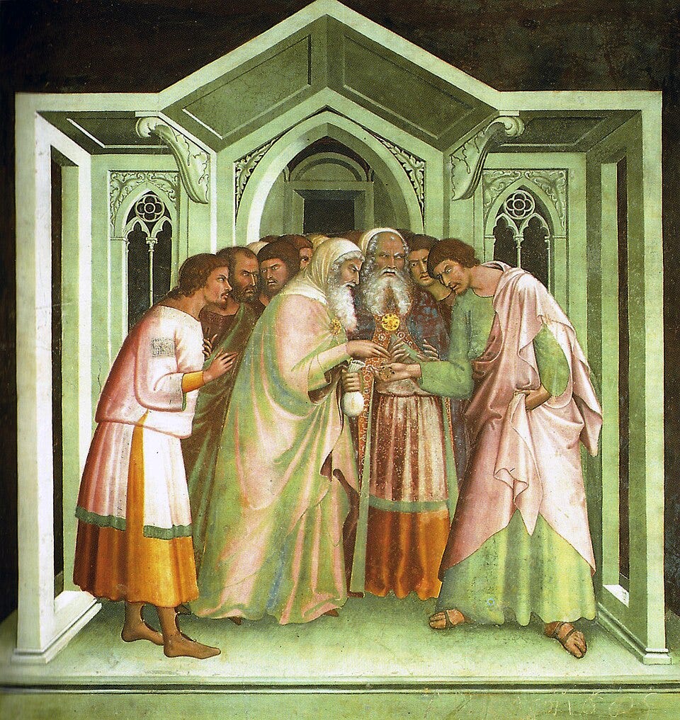File:SG NT Judas receiving payment for betraying Jesus, Lippo Memmi.JPG File:SG NT Judas receiving payment for betraying Jesus, Lippo Memmi.JPG