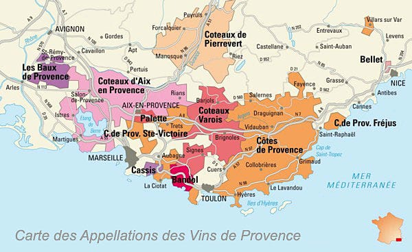Appellations de Provence Appellations de Provence
