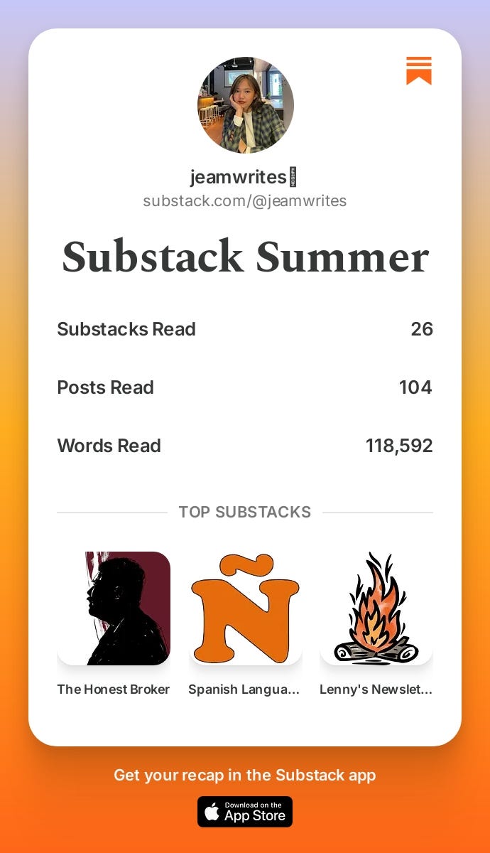 Substack Summer