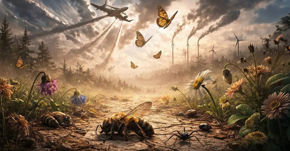 Photo Credit: Geoengineering is destroying insect and invertebrate populations Photo Credit: Geoengineering is destroying insect and invertebrate populations