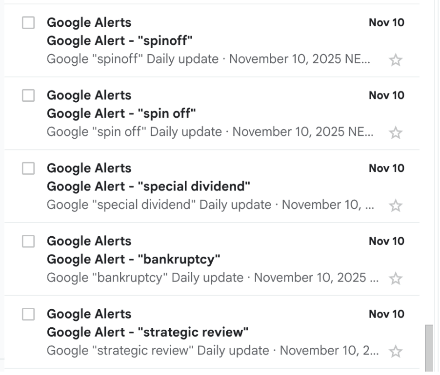 Google Alerts