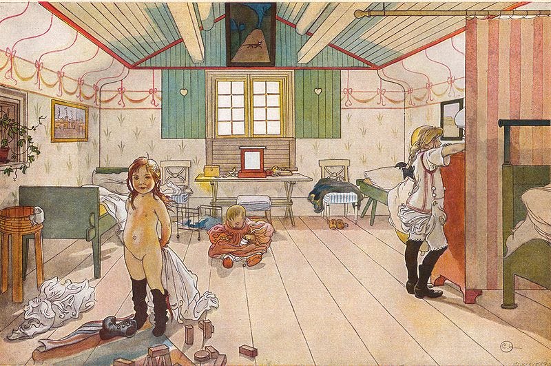 File:Mammas och småflickornas rum av Carl Larsson 1897.jpg