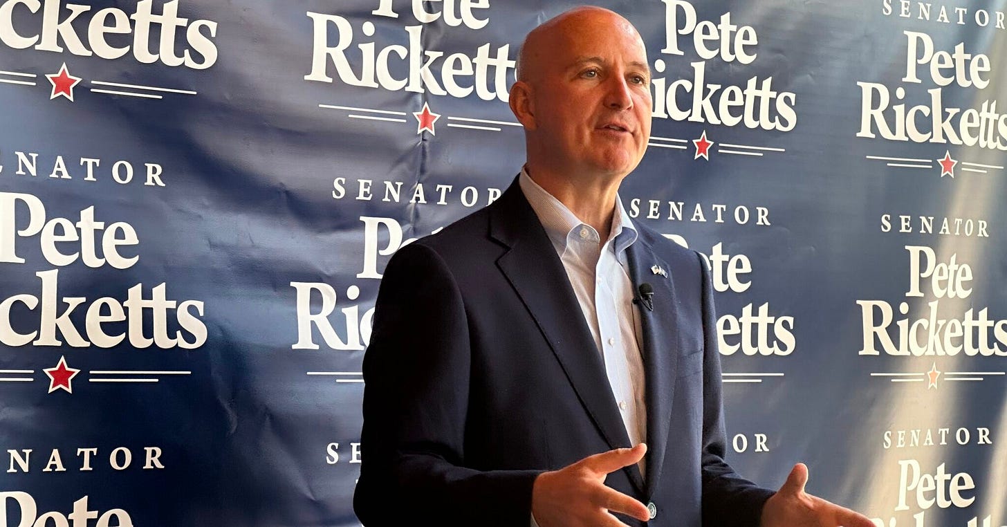 Ricketts carries Senate version of GOP bill on stock trading limits, sales  disclosures • Nebraska Examiner