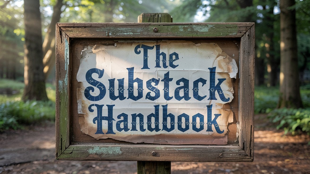 The Substack Handbook - by - The Measured Word