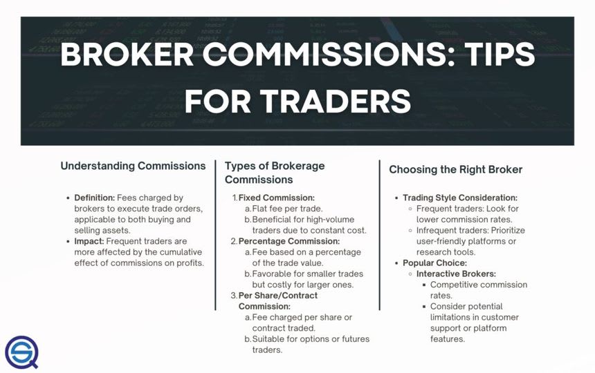 Broker Commissions - Tips for Traders