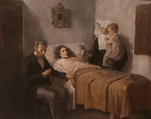 Picasso's first formal painting at age 15