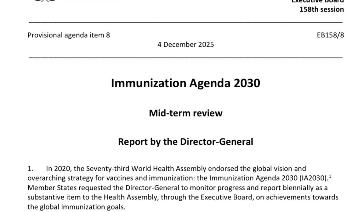 WHO Report Reveals &lsquo;Immunization Agenda 2030&rsquo; Reliant On Mass Censorship