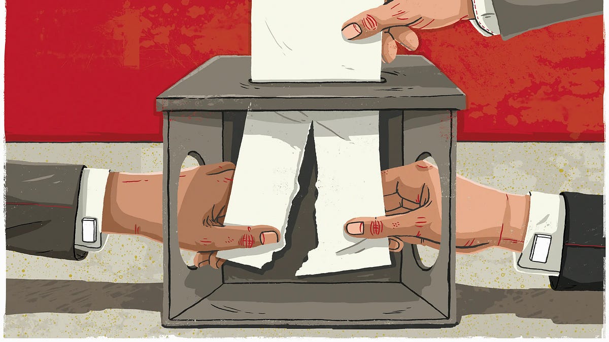 What It's Like Convincing a State Senator to Take Election Security Seriously.