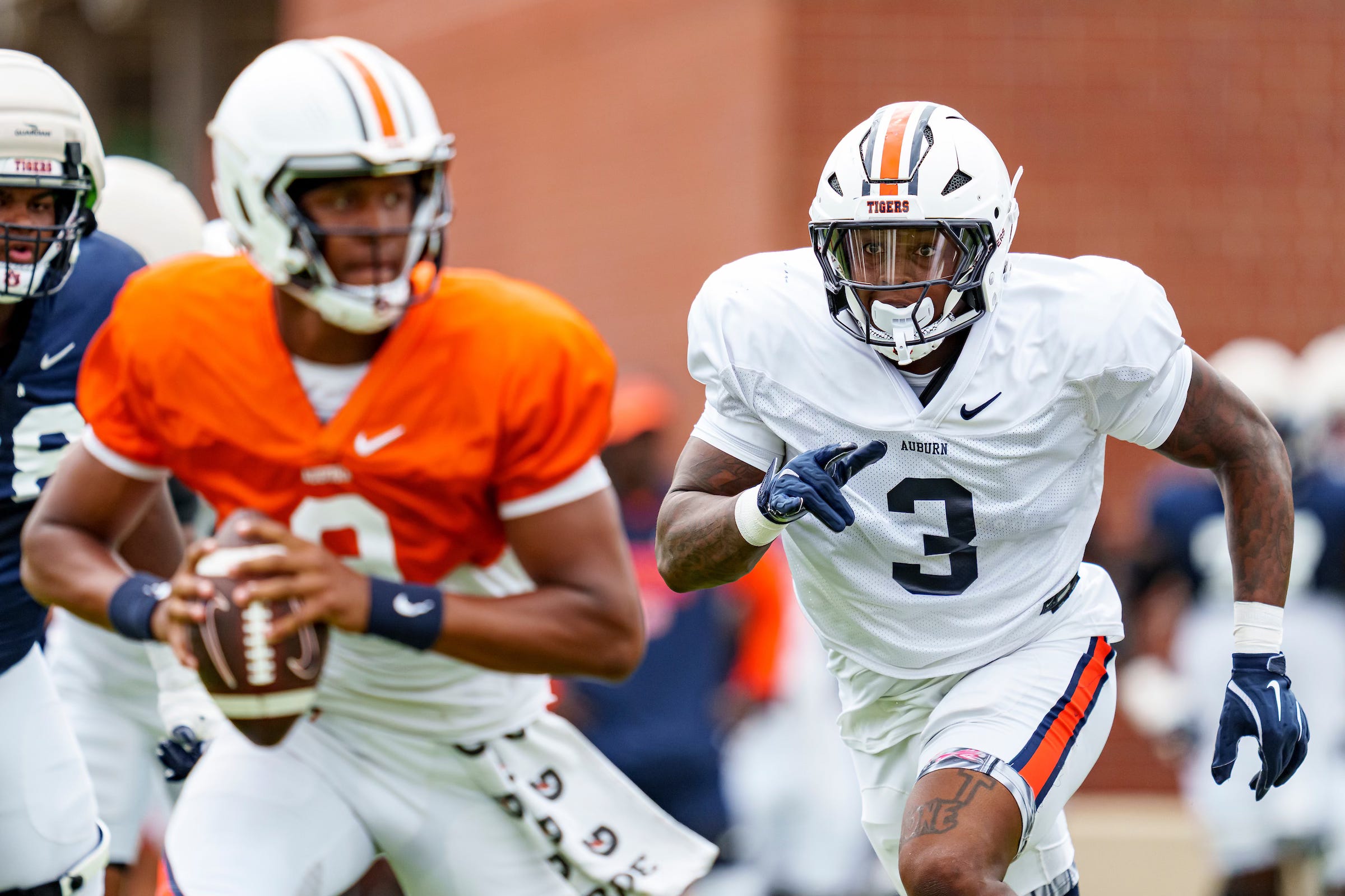 How strong could Auburn's pass rush be? "Oh my goodness."