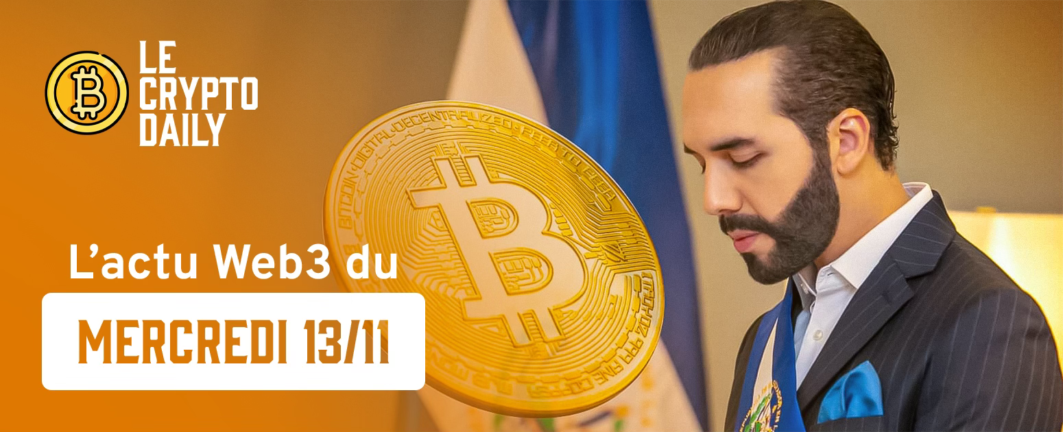 🇸🇻 - Le Salvador détient 500 M$ de BTC ! - 13/11/2024