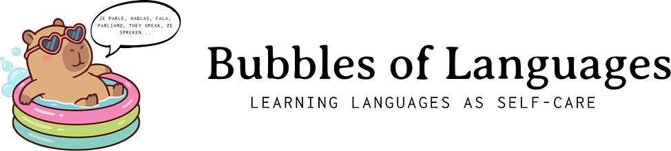 Bubbles of Languages