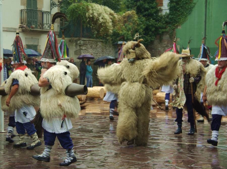 Zubieta and Ituren carnival