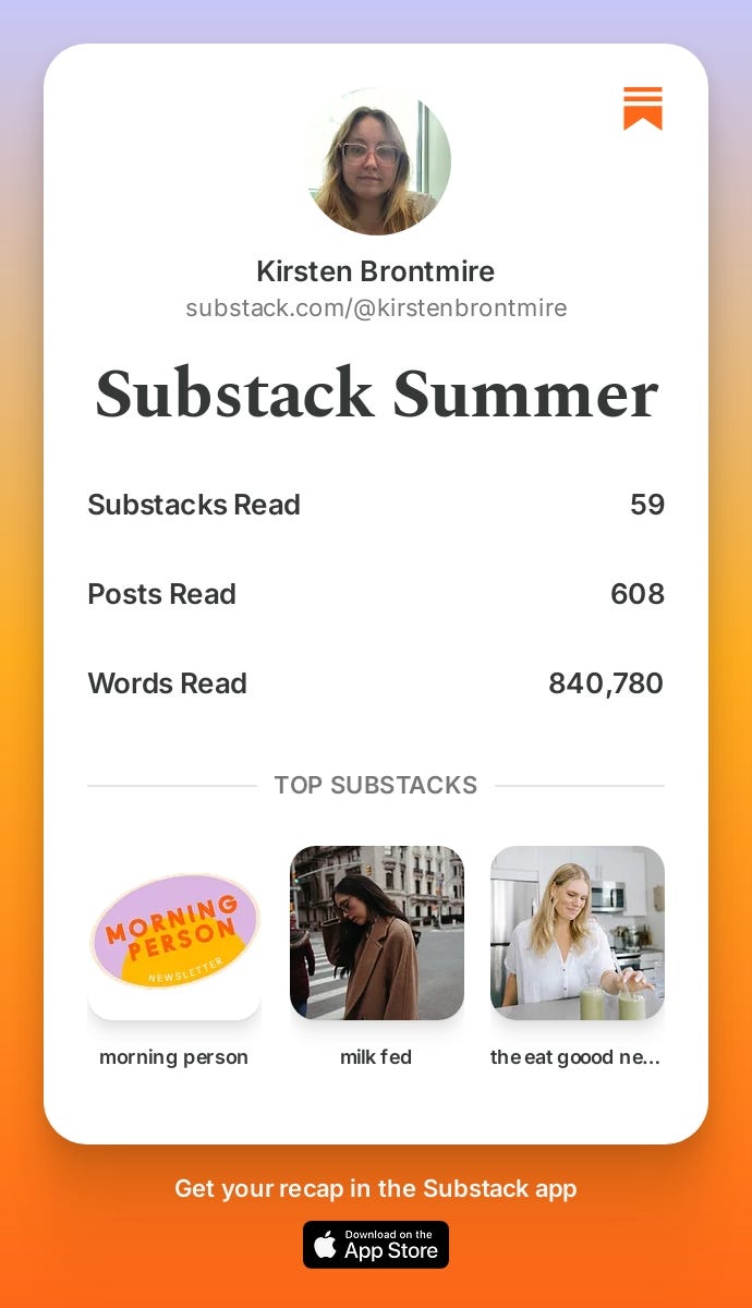 Substack Summer